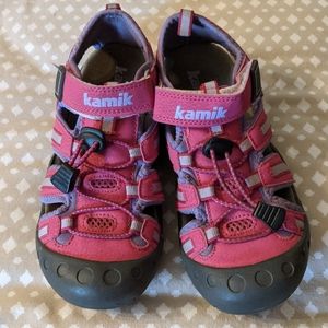 Girl's Kamik Pink Sandals Size 3